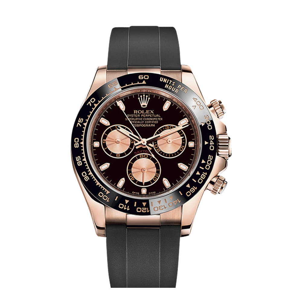 Rolex Cosmograph Daytona Everose / Cerachrom / Black / Strap