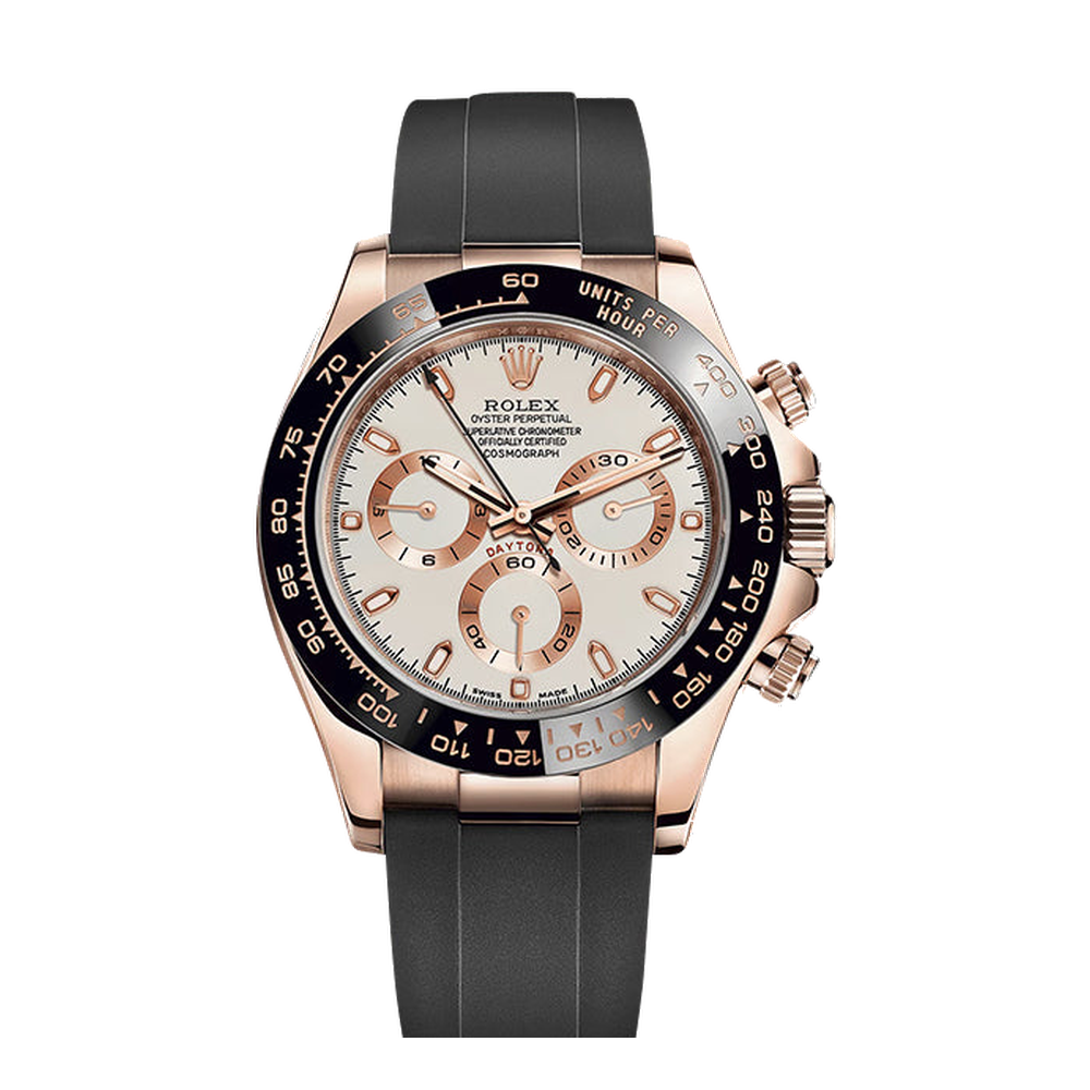Rolex Cosmograph Daytona Everose / Cerachrom / Ivory / Oysterflex