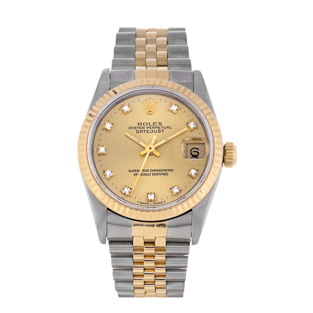 Rolex Datejust 31 Natural/Cream Dial Straps