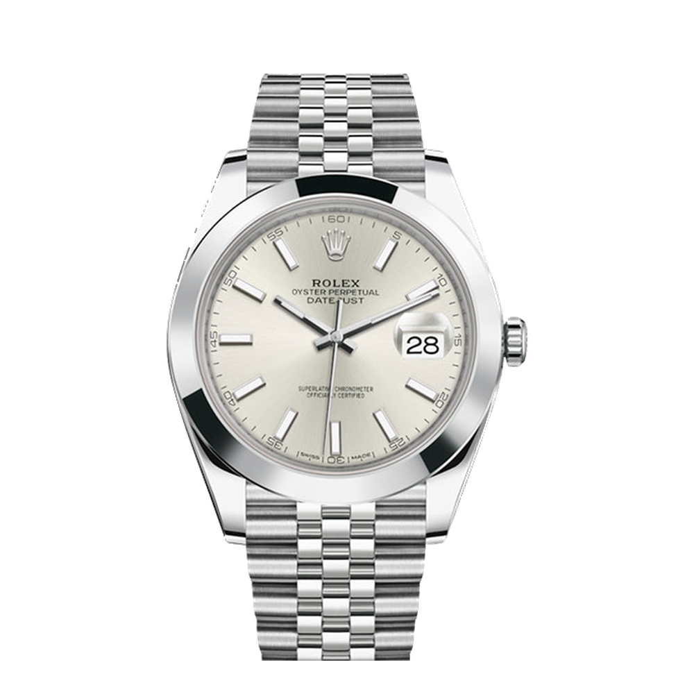 Rolex Datejust 41 Stainless Steel Smooth / Jubilee / Silver